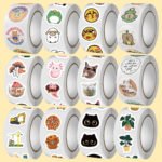 Cross-border best-selling adhesive tape, stationery supplies, decorative stickers for journals and envelopes, dot stickers.