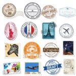 Vintage suitcase guitar waterproof graffiti stickers - Image 3