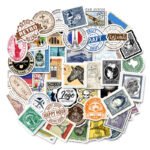 Vintage suitcase guitar waterproof graffiti stickers - Image 5
